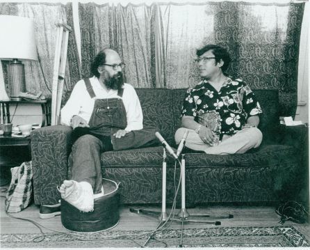 AG and CTR Allen Ginsberg and Trungpa Rinpoche