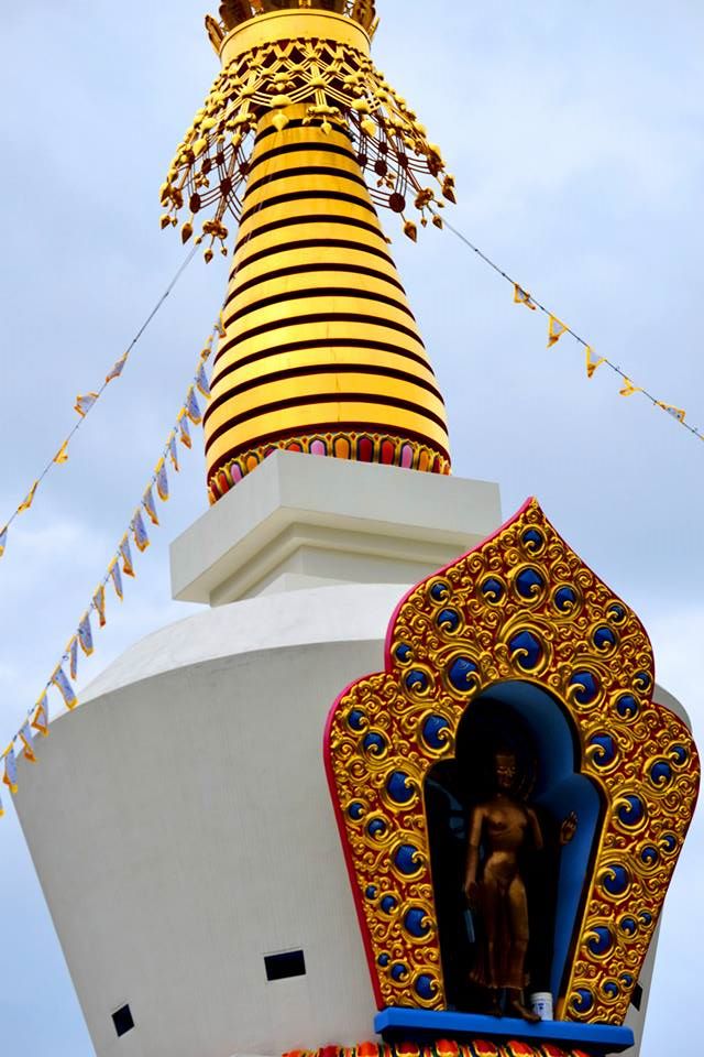 stupa top and side stupa top and side